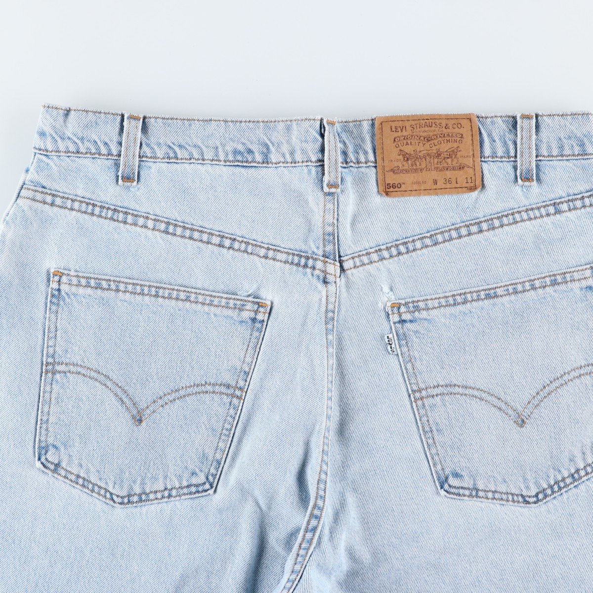 Levi's/リーバイス 560 LOOSE FIT デニムショーツ ハーフパンツ ジョーツ