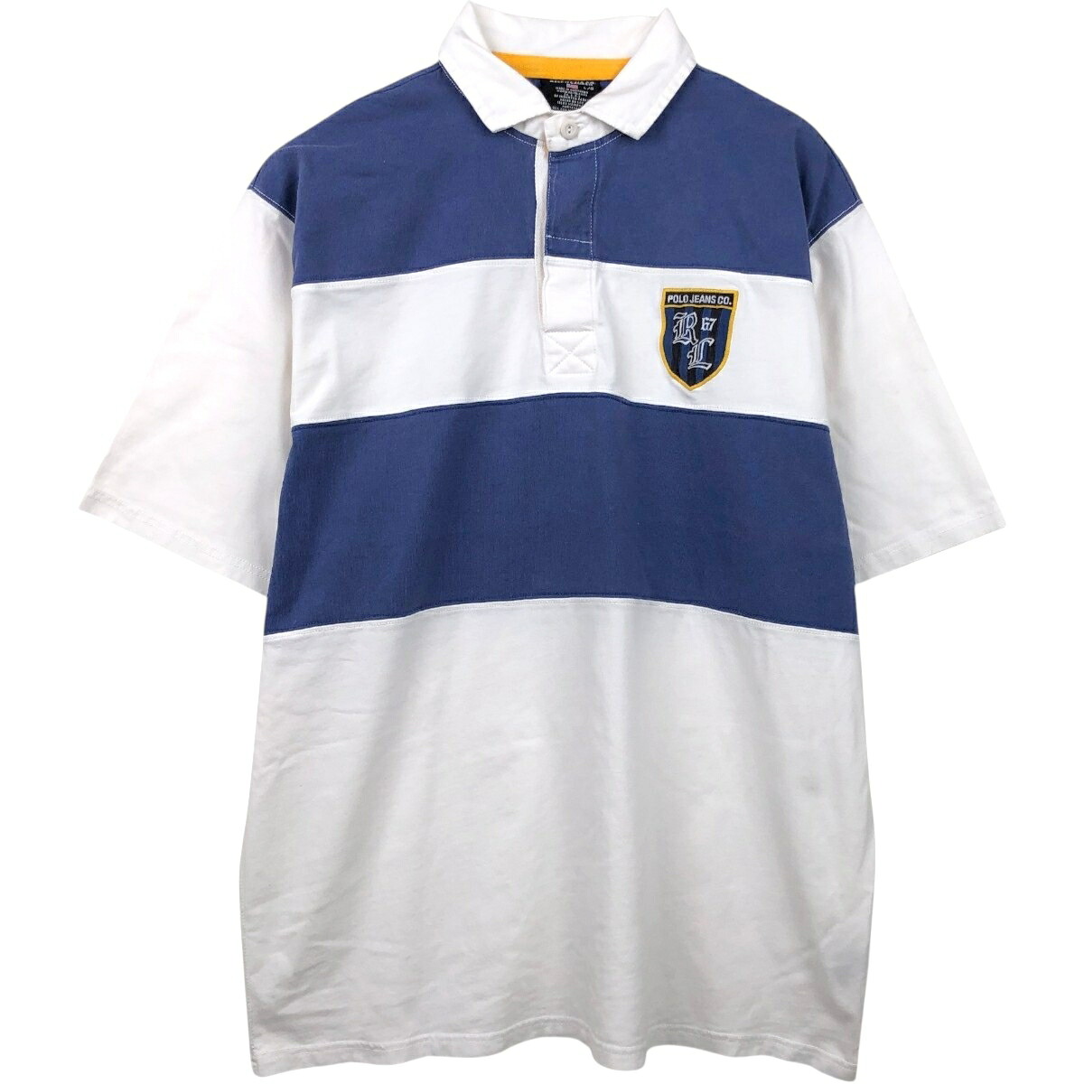Ralph Lauren/ラルフローレン POLO JEANS COMPANY 半袖 ラガーシャツ