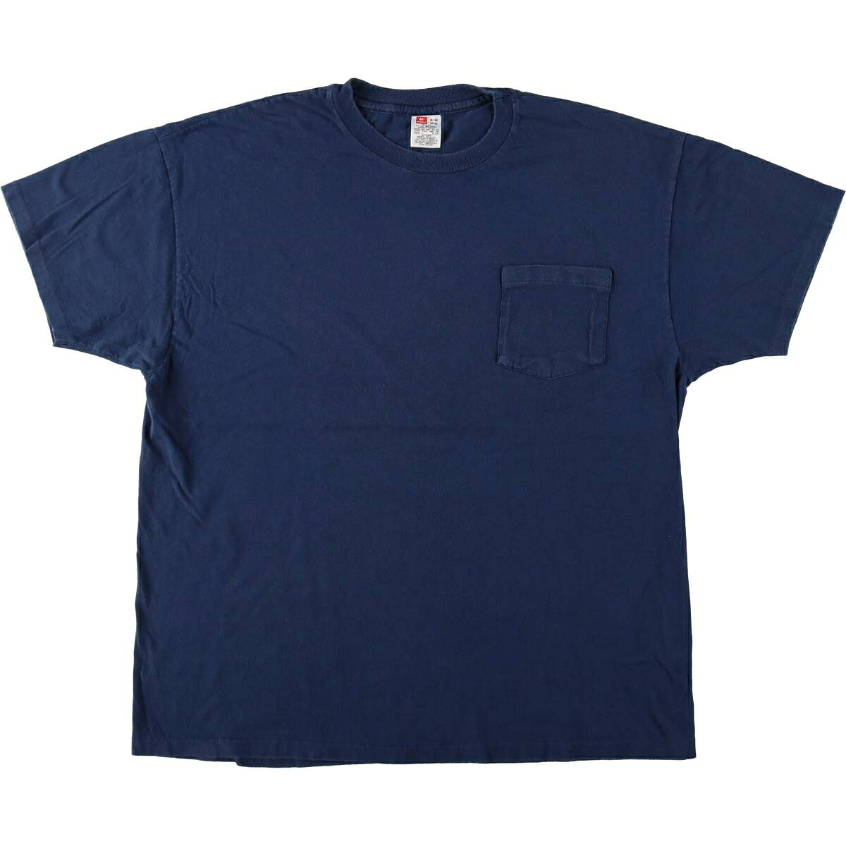 Hanes/ヘインズ 無地ポケットTシャツ