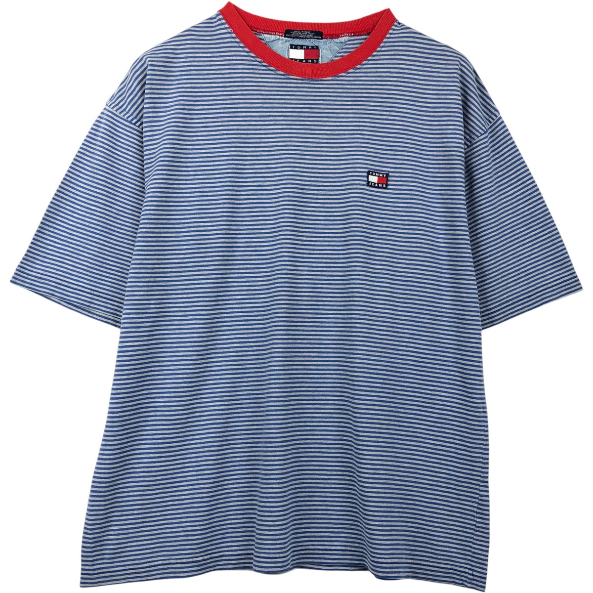 TOMMY HILFIGER/トミーヒルフィガー JEANS 半袖 ボーダーTシャツ