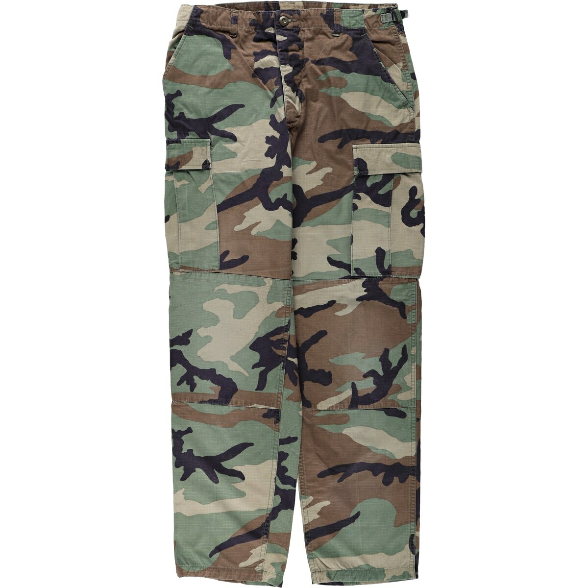 TROUSERS HOT WEATHER WOODLAND CAMOUFLAGE PATTERN COMBAT ミリタリー カーゴパンツ コンバットパンツ