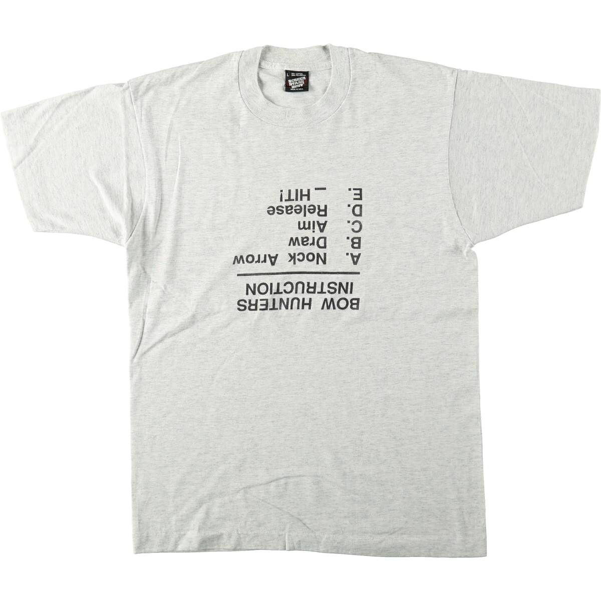 SCREEN STARS/スクリーンスターズ メッセージプリントTシャツ