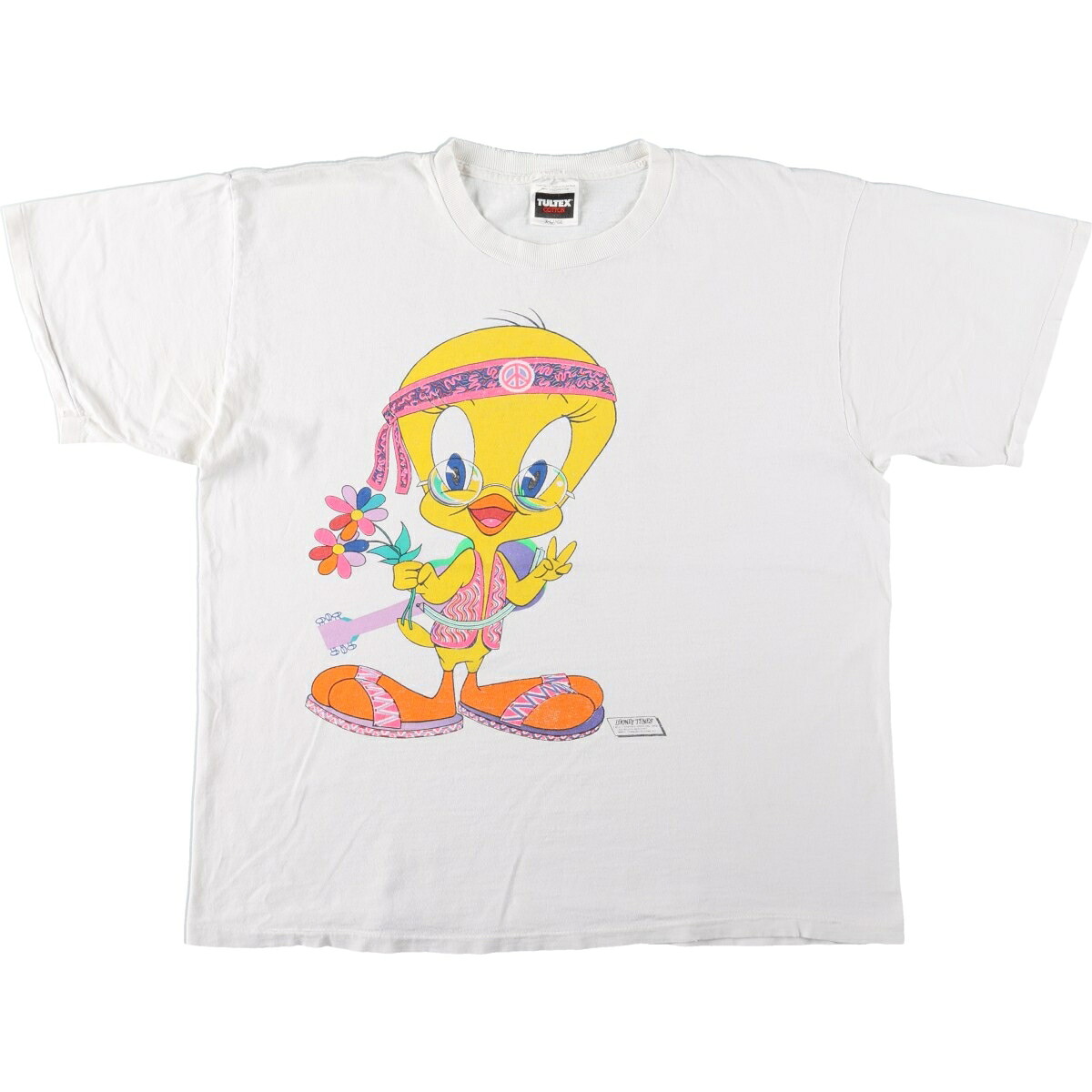 TULTEX/タルテックス LOONEY TUNES ルーニーテューンズ トゥイーティー キャラクタープリントTシャツ