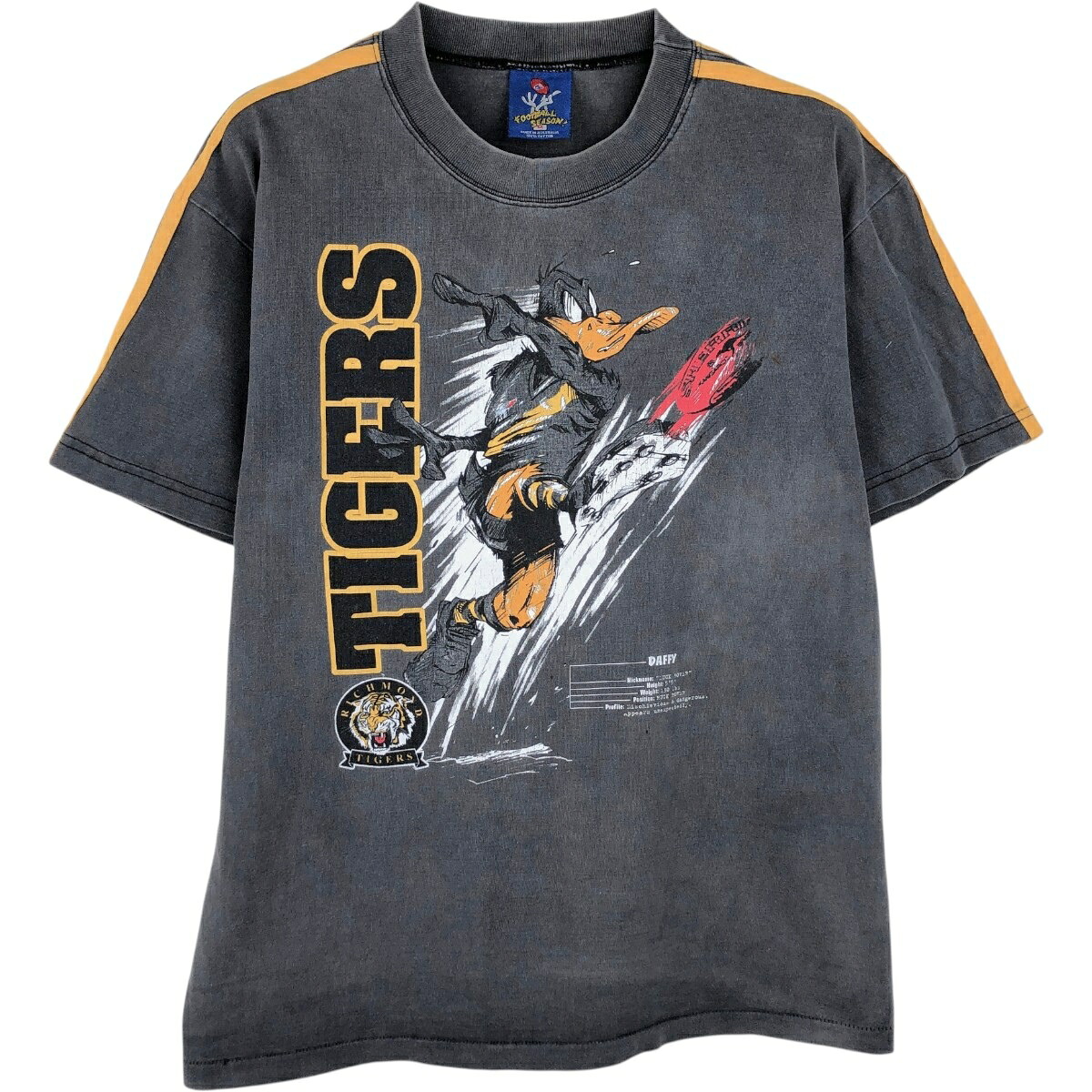 LOONEY TUNES ルーニーテューンズ ダフィーダック キャラクタープリントTシャツ