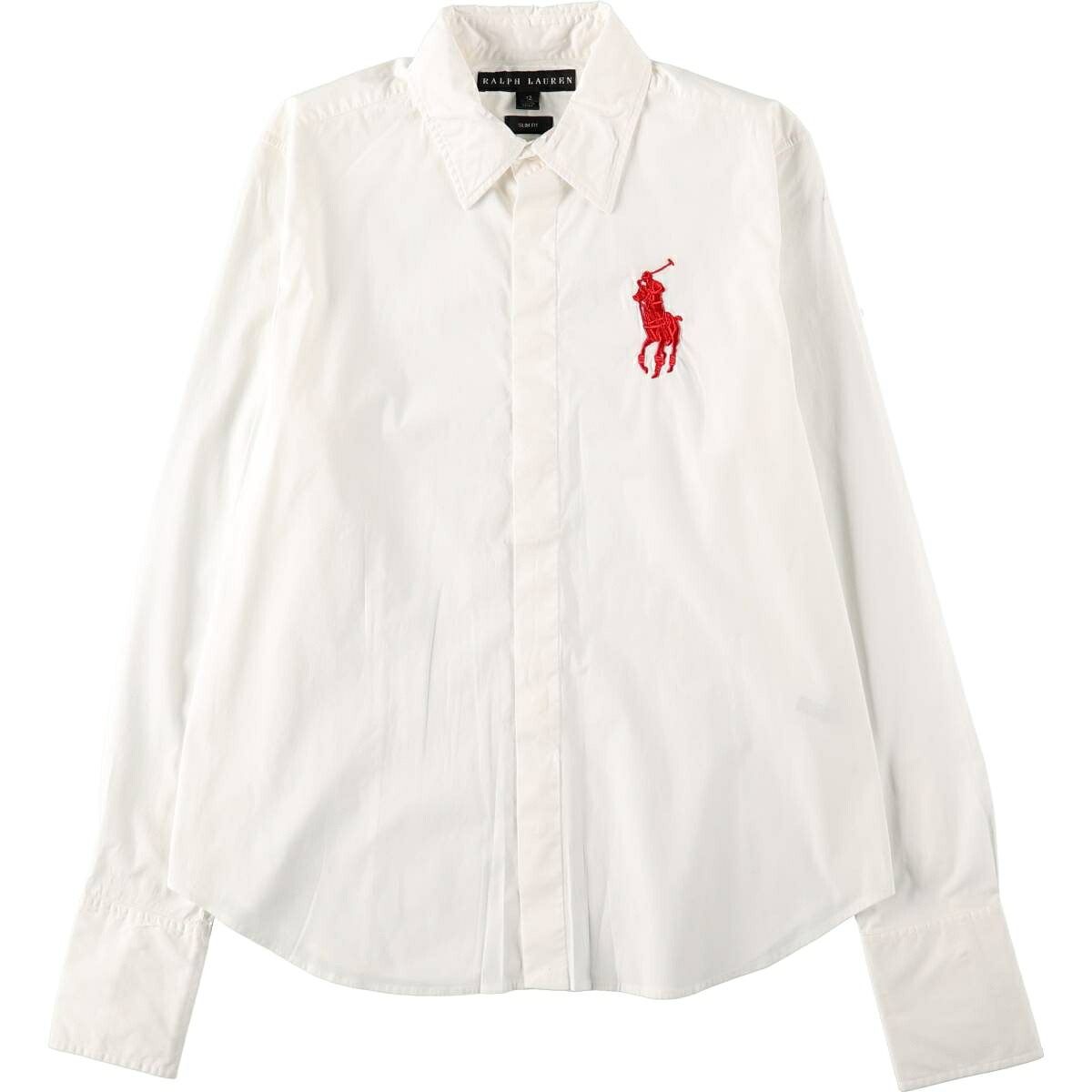 Ralph Lauren/ラルフローレン SLIM FIT スリムフィット 長袖 コットンシャツ