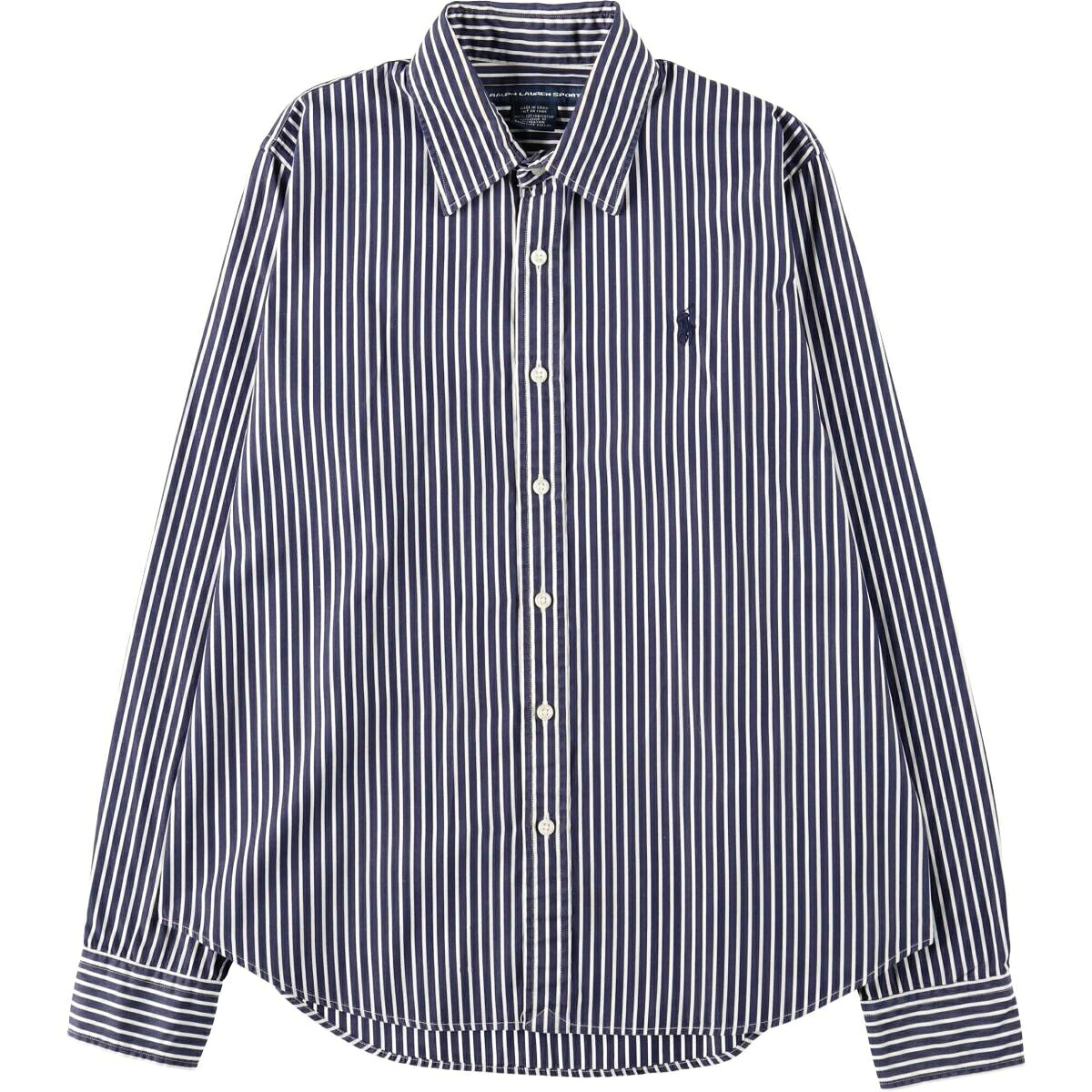 Ralph Lauren/ラルフローレン RALPH LAUREN SPORT 長袖 コットンストライプシャツ