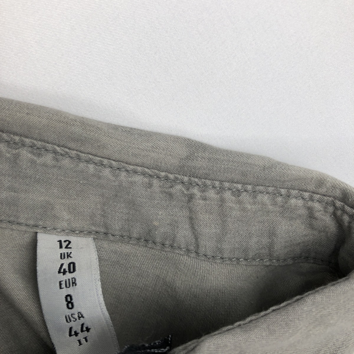 Denim Co. 長袖 ウエスタンシャツ