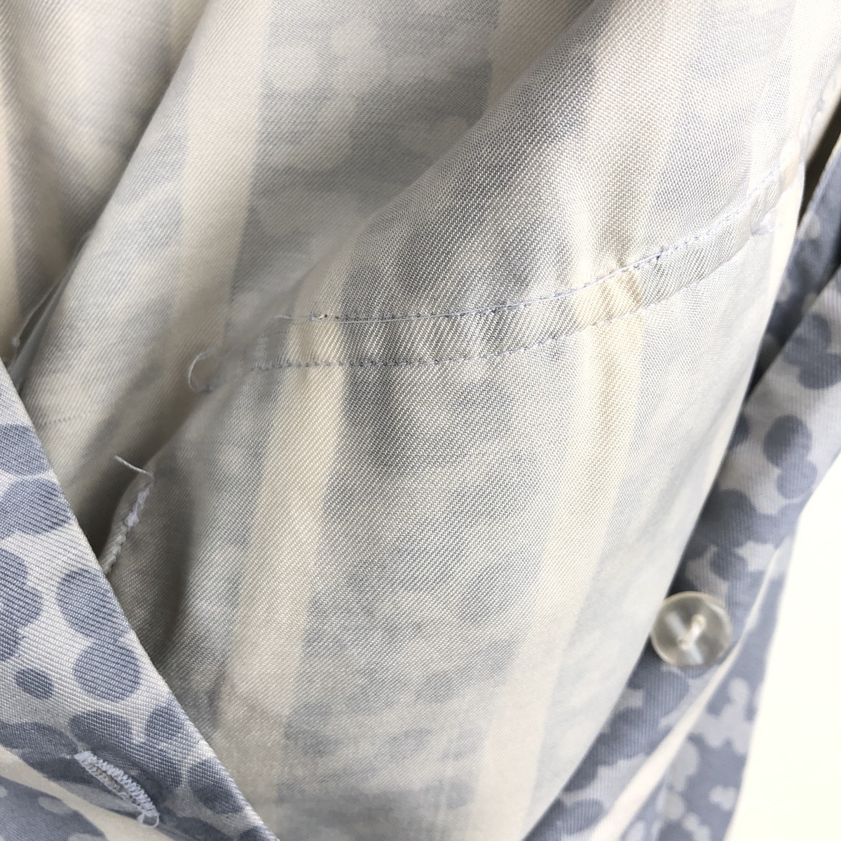 SILK ICON 半袖 オープンカラー シルクシャツ
