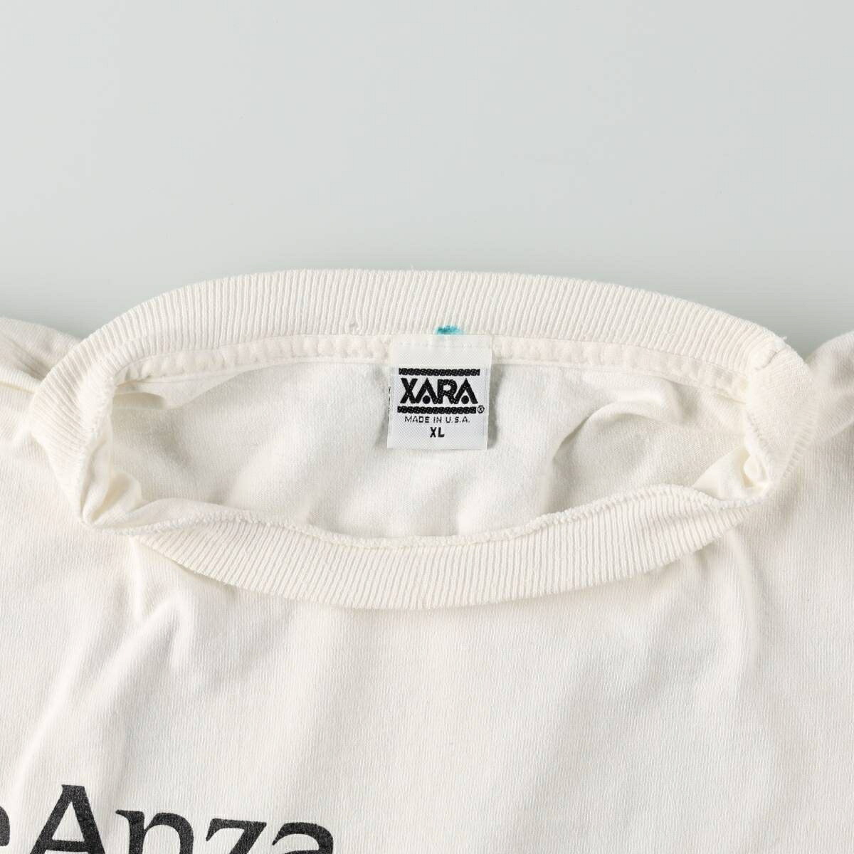 古着 90年代 XARA カレッジTシャツ USA製 メンズXL相当 ヴィンテージ /eaa664832 【中古】 【260814】