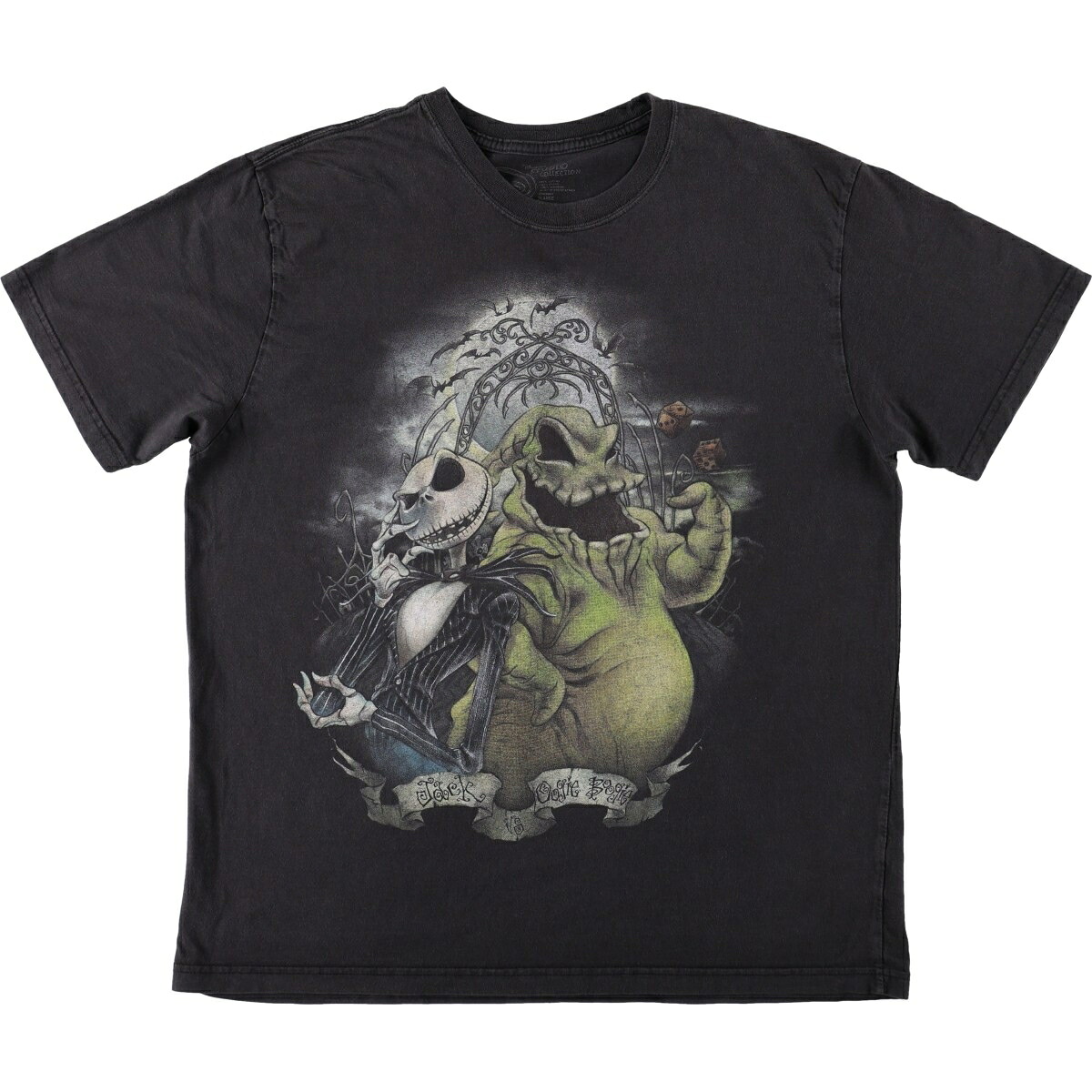 Disney Store Studio Collection THE NIGHTMARE BEFORE CHRISTMAS ナイトメアー ビフォア クリスマス キャラクタープリントTシャツ