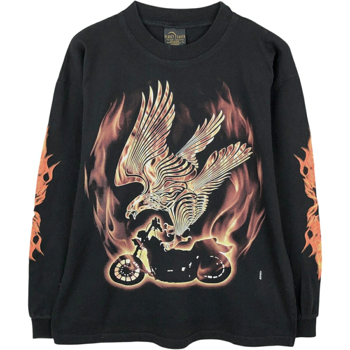 Planet Earth ロングTシャツ ロンT