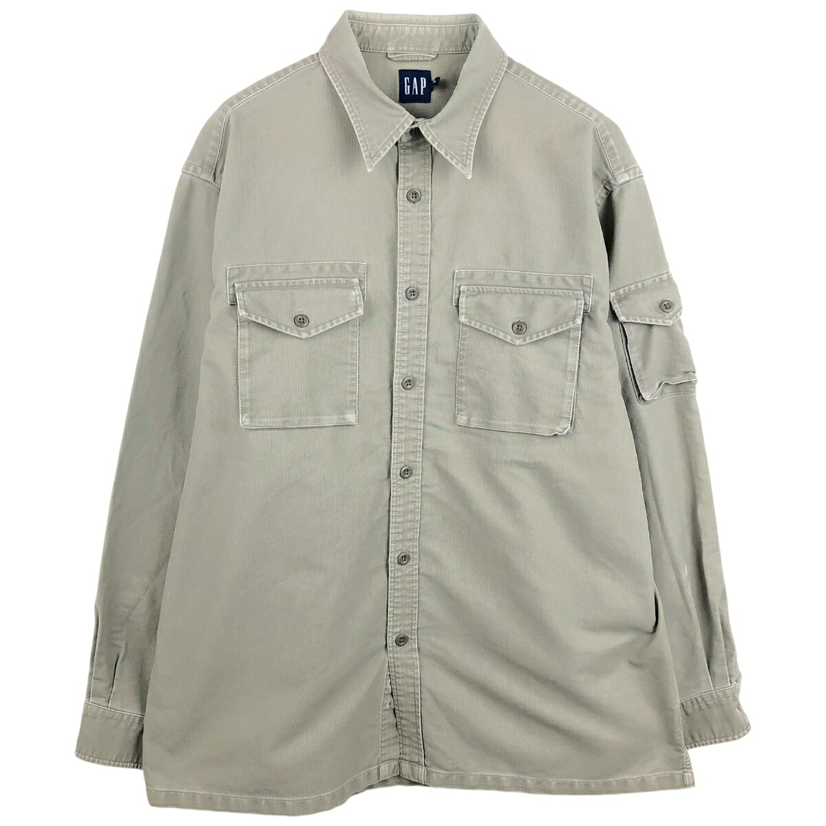 GAP/ギャップ 長袖 コットンシャツ