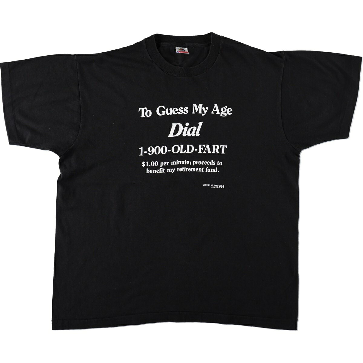 FRUIT OF THE LOOM/フルーツオブザルーム メッセージプリントTシャツ