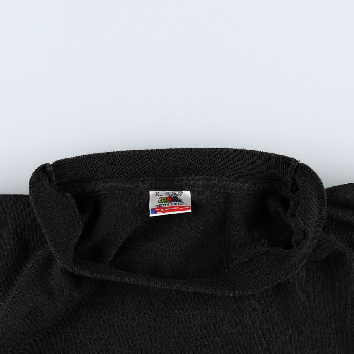 古着 90年代 フルーツオブザルーム FRUIT OF THE LOOM メッセージプリントTシャツ USA製 メンズXL相当 ヴィンテージ /eaa664897 【中古】 【260812】