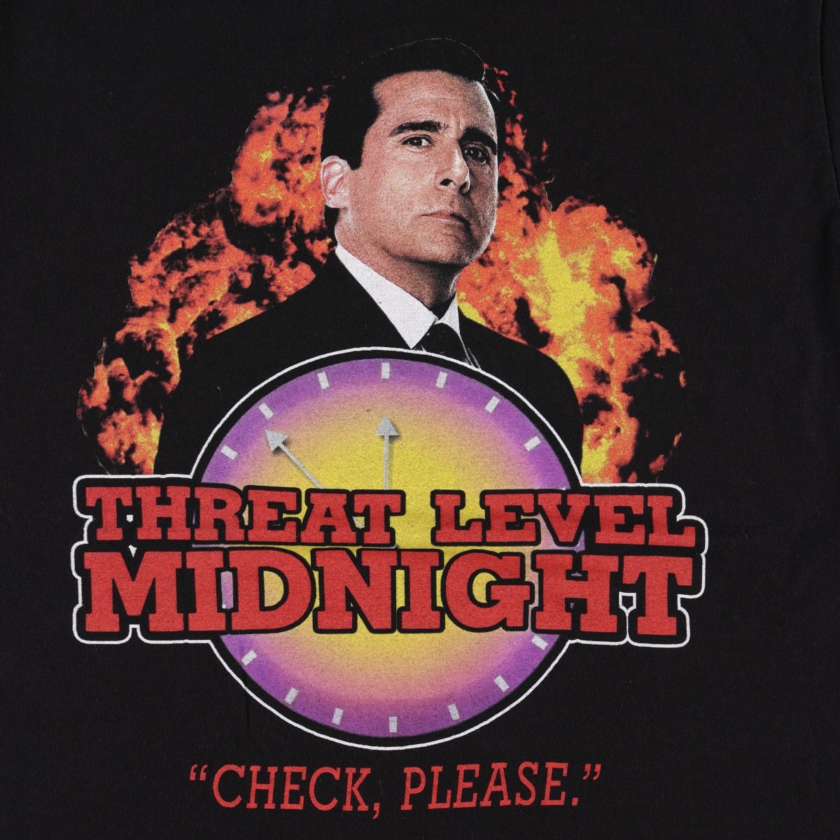THE office Threat Level Midnight 真夜中の脅威 映画 ムービーTシャツ
