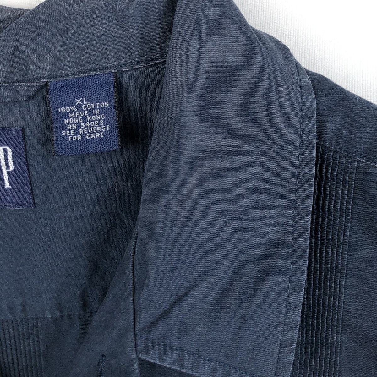古着 90年代 ギャップ GAP 半袖 オープンカラー メキシカンシャツ キューバシャツ ボックスシャツ メンズXL相当 /eaa665102 【中古】 【260808】 【GR-NV】