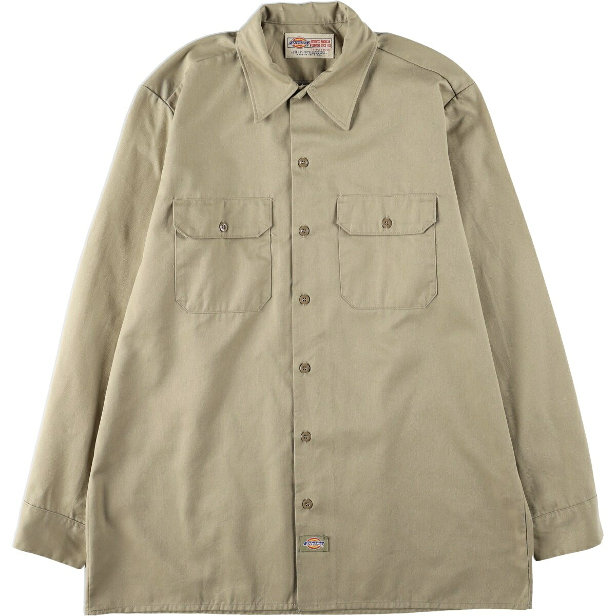 Dickies/ディッキーズ 長袖 ワークシャツ