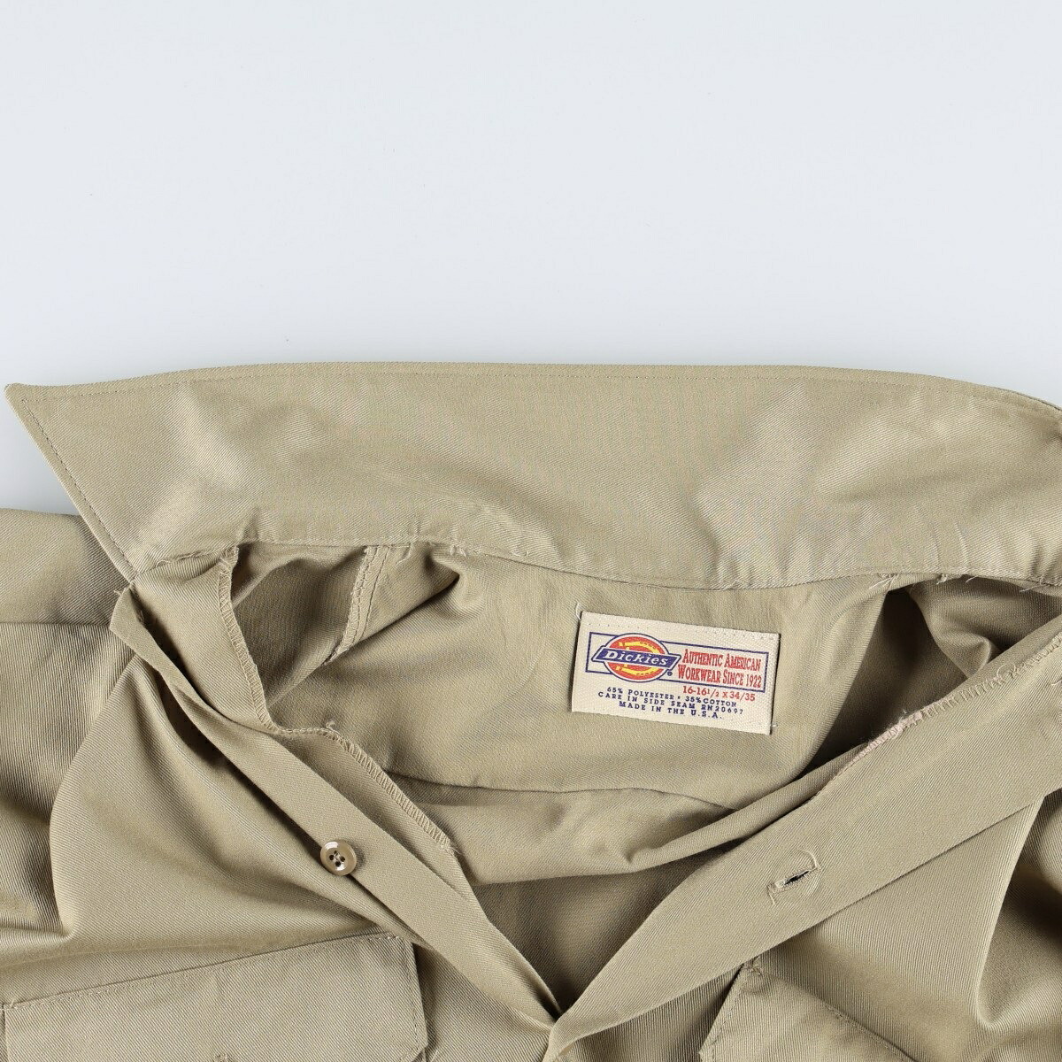 Dickies/ディッキーズ 長袖 ワークシャツ