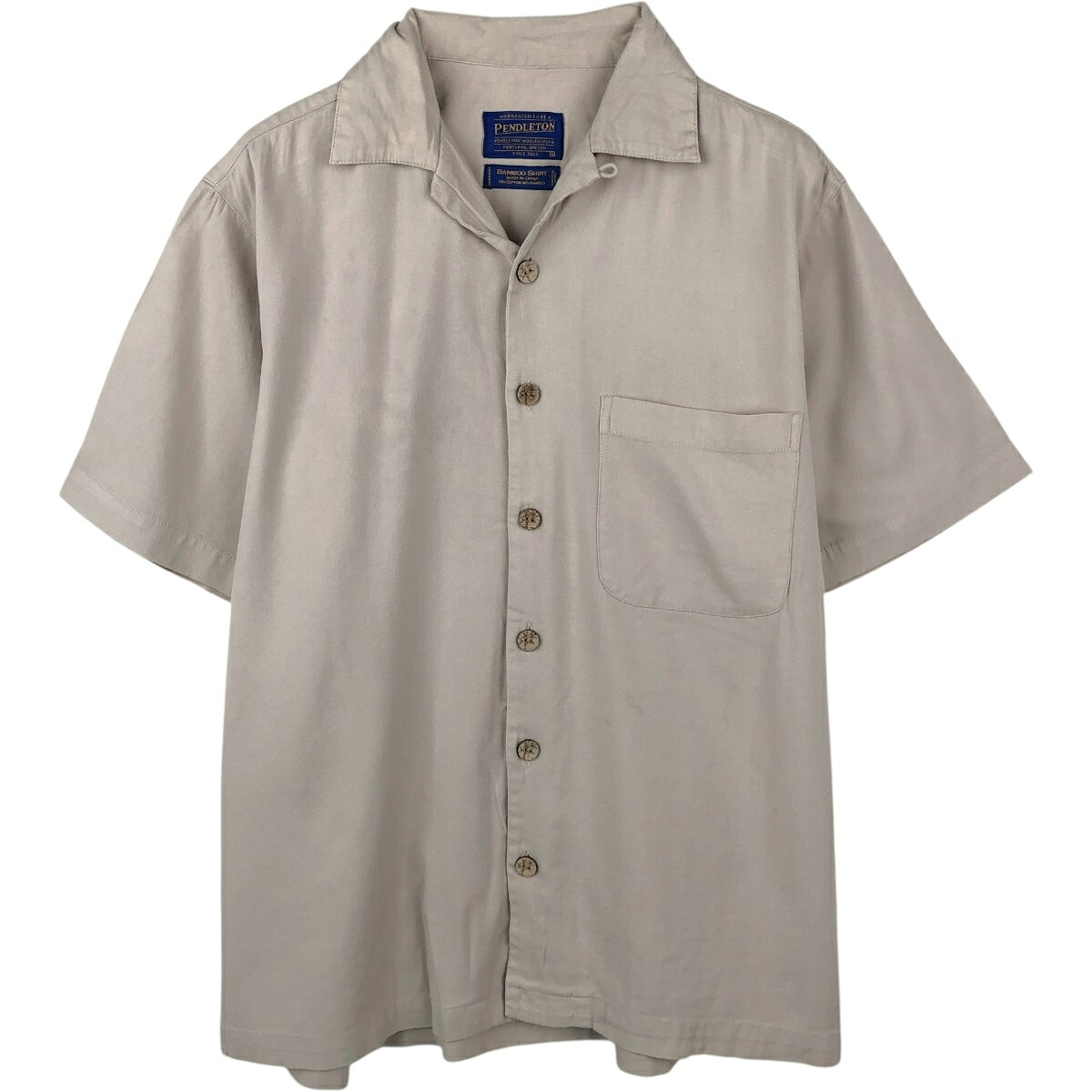 PENDLETON/ペンドルトン BAMBOO SHIRT 半袖 オープンカラー コットンシャツ