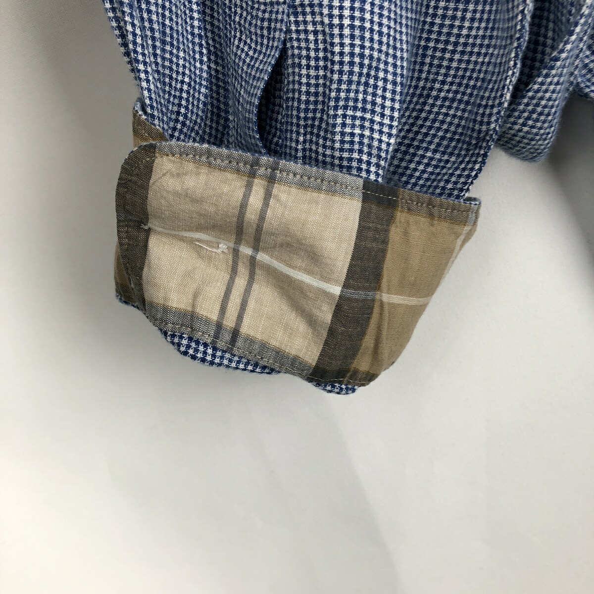Barbour/バブアー TAILORED FIT 長袖 リネン ボタンダウンシャツ