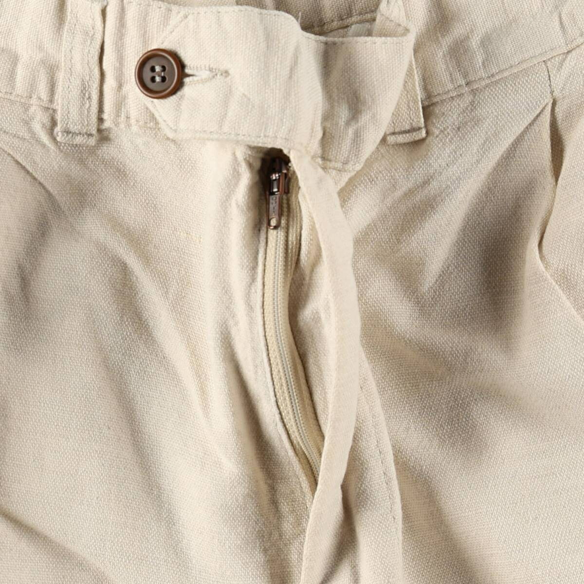Marks&Spencer/マークスアンドスペンサー St.Michael セントマイケル リネンパンツ スラックス