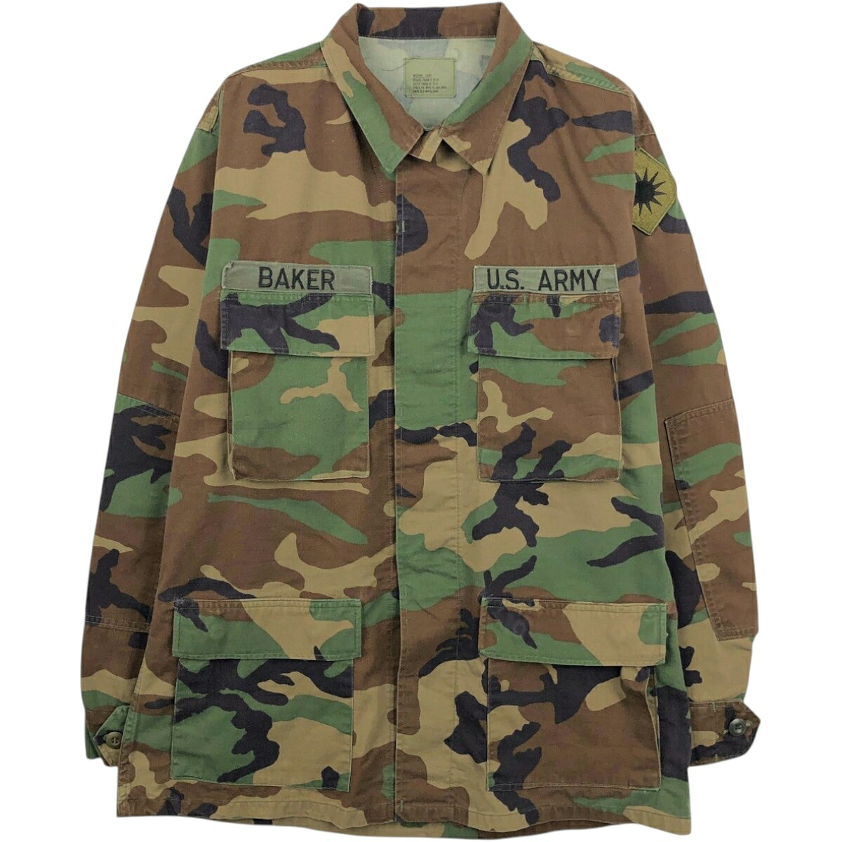 COAT, WOODLAND CAMOUFLAGE PATTERN: COMBAT ミリタリージャケット