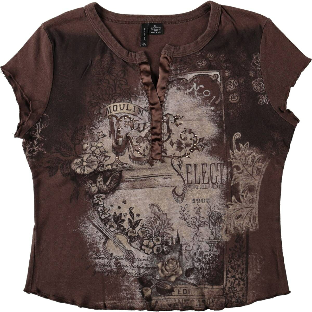 NEW DIRECTIONS プリントTシャツ