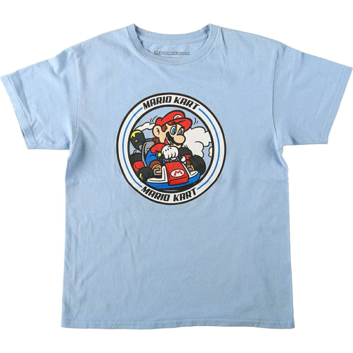MARIO KART マリオ アニメ キャラクタープリントTシャツ