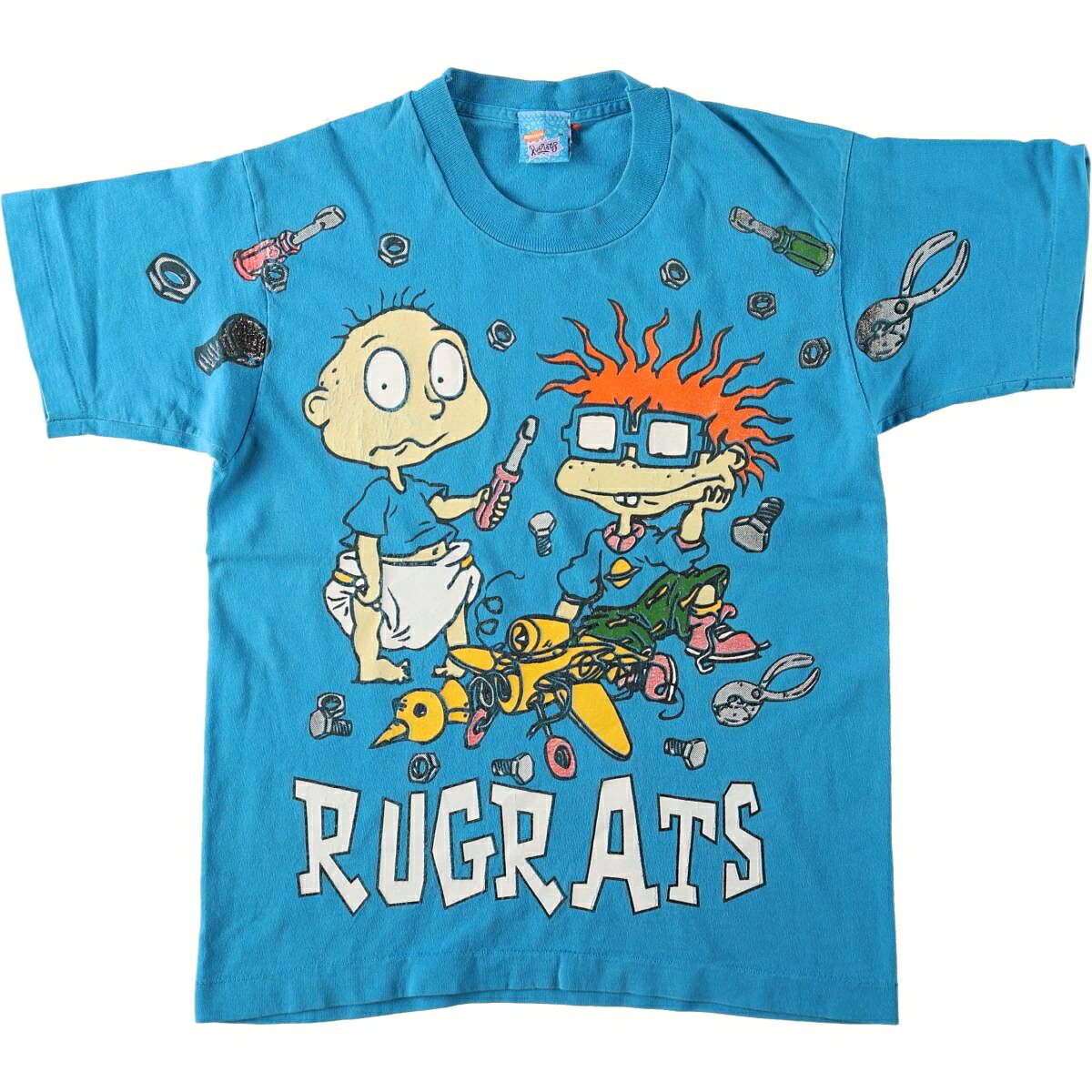 RUGRATS ラグラッツ キャラクタープリントTシャツ