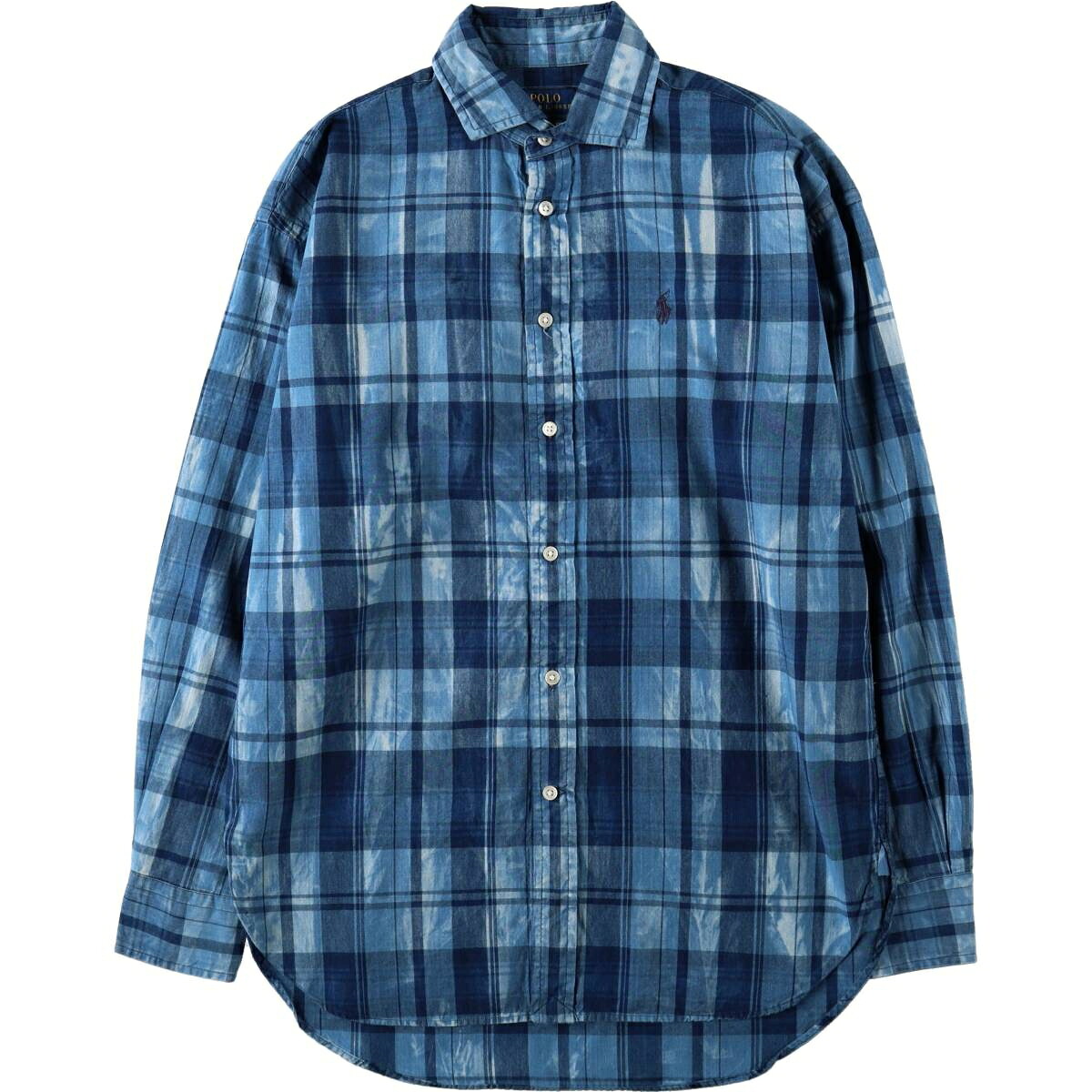 Ralph Lauren/ラルフローレン POLO RALPH LAUREN BOY FRIEND FIT 長袖 コットンチェックシャツ