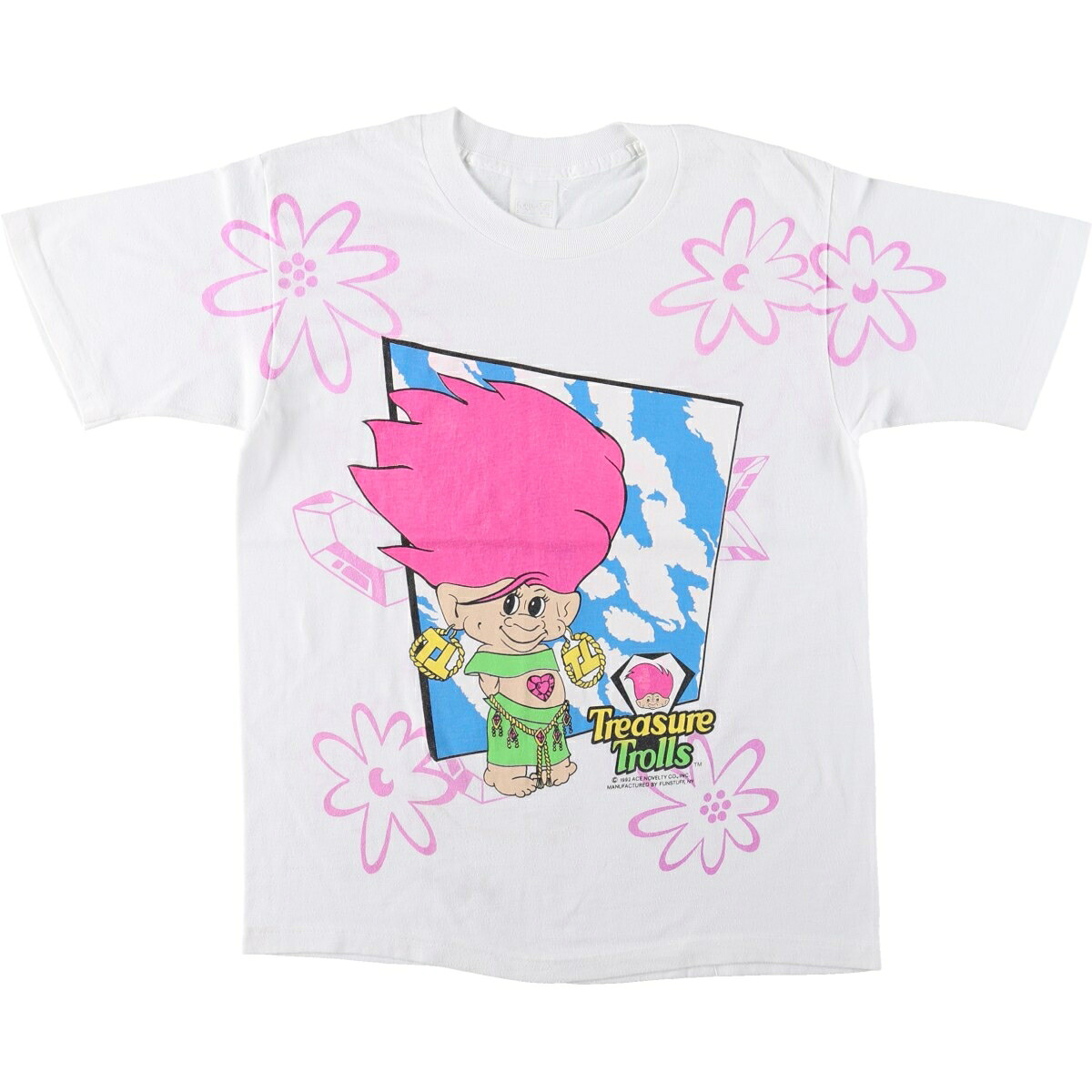 TREASURE TROLLS トレジャートロール キャラクタープリントTシャツ