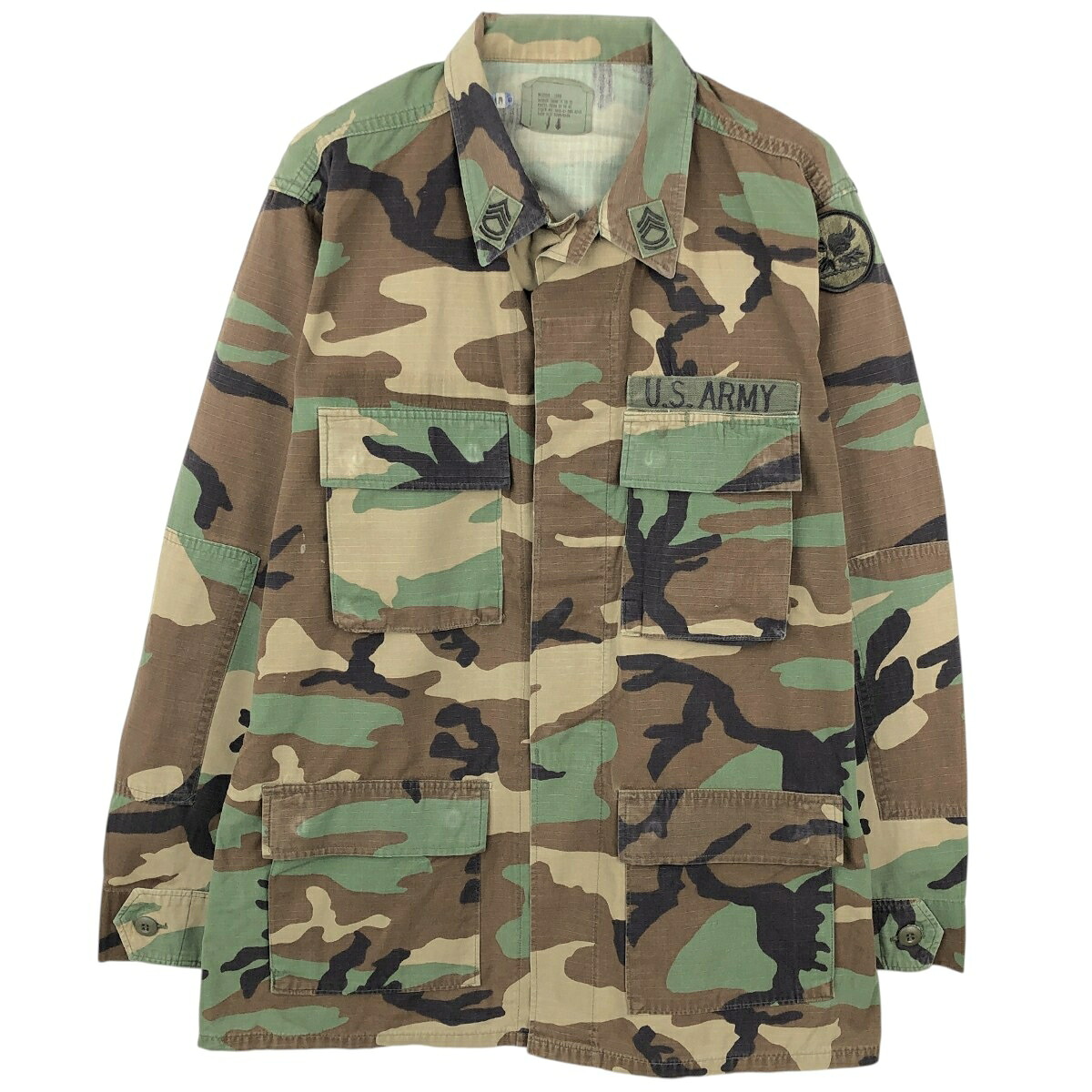COAT,CAMOUFLAGE PATTERN B.D.U ミリタリージャケット
