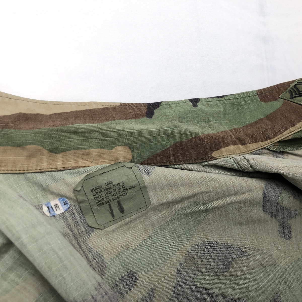 COAT,CAMOUFLAGE PATTERN B.D.U ミリタリージャケット