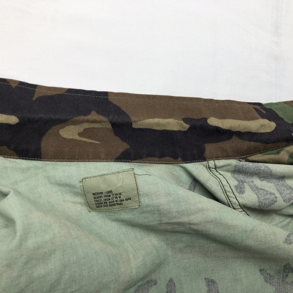 COAT,CAMOUFLAGE PATTERN B.D.U ミリタリージャケット