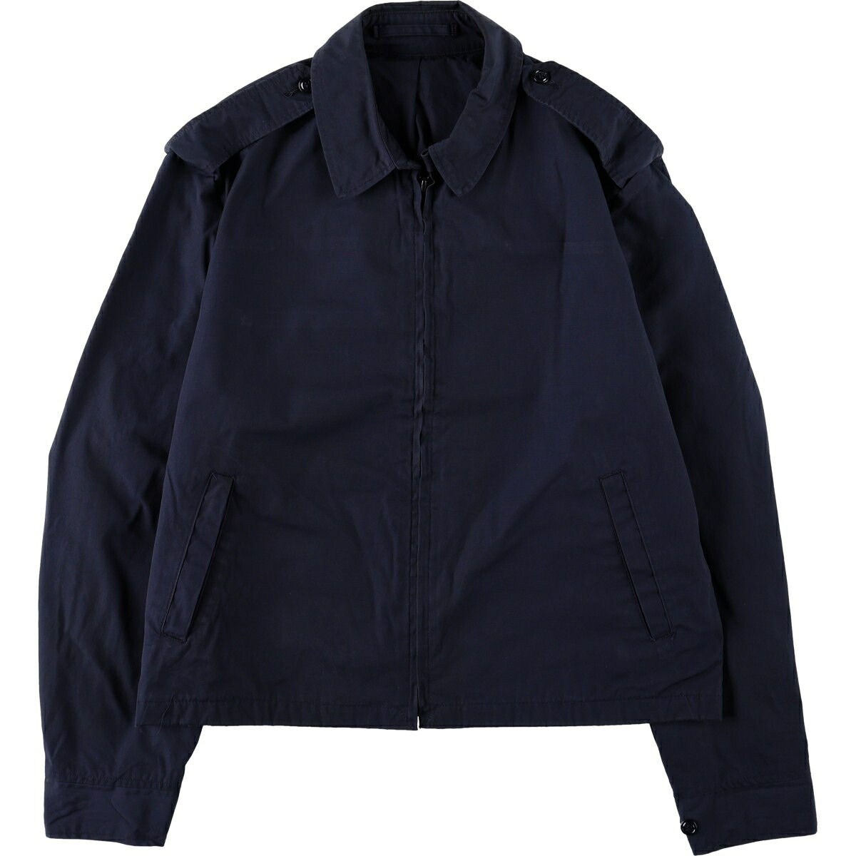 JACKET MAN'S COTTON POLY POPLIN 5.5 OZ. BLUE AF SHADE 1600 ミリタリー ユーティリティジャケット