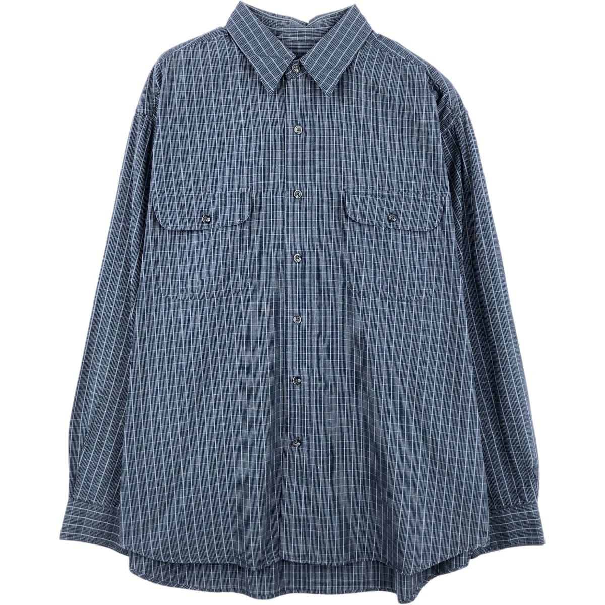Eddie Bauer/エディーバウアー 長袖 コットンチェックシャツ