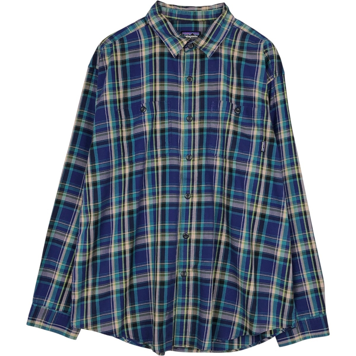 Patagonia/パタゴニア ORGANIC COTTON オーガニックコットン 53836F0 長袖 コットンチェックシャツ