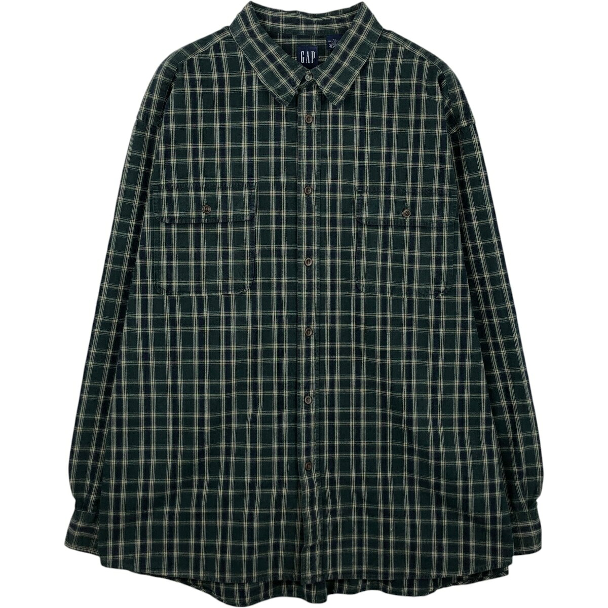 GAP/ギャップ オールドギャップ  長袖 コットンチェックシャツ