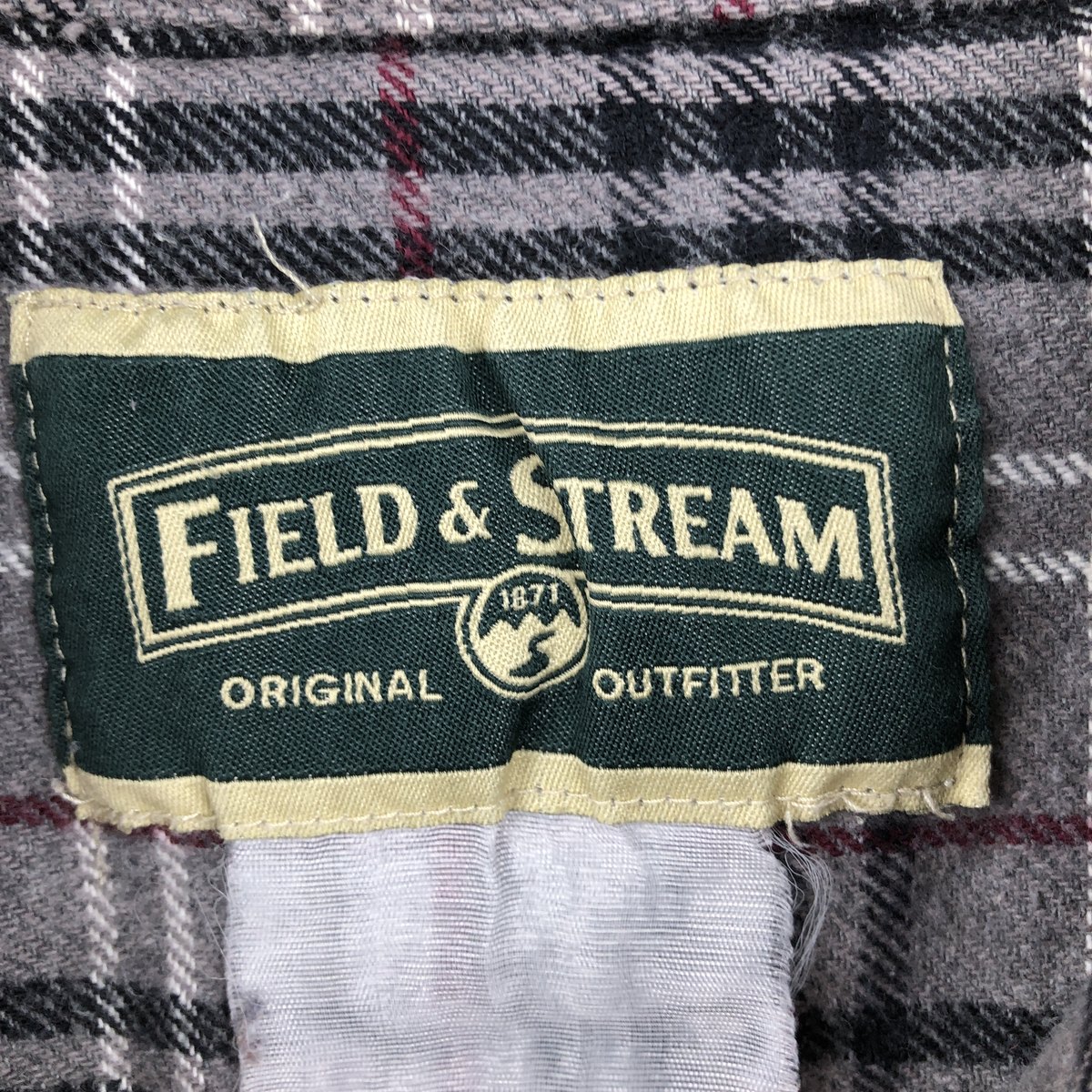 古着 フィールドアンドストリーム FIELD&STREAM 長袖 ヘビーネルチェックシャツ メンズXL相当 /eaa666112 【中古】 【260822】