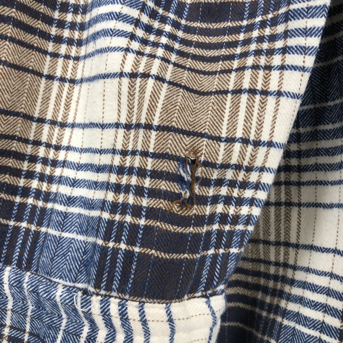 BANANA REPUBLIC/バナナリパブリック STANDARD FIT 長袖 フランネルチェックシャツ