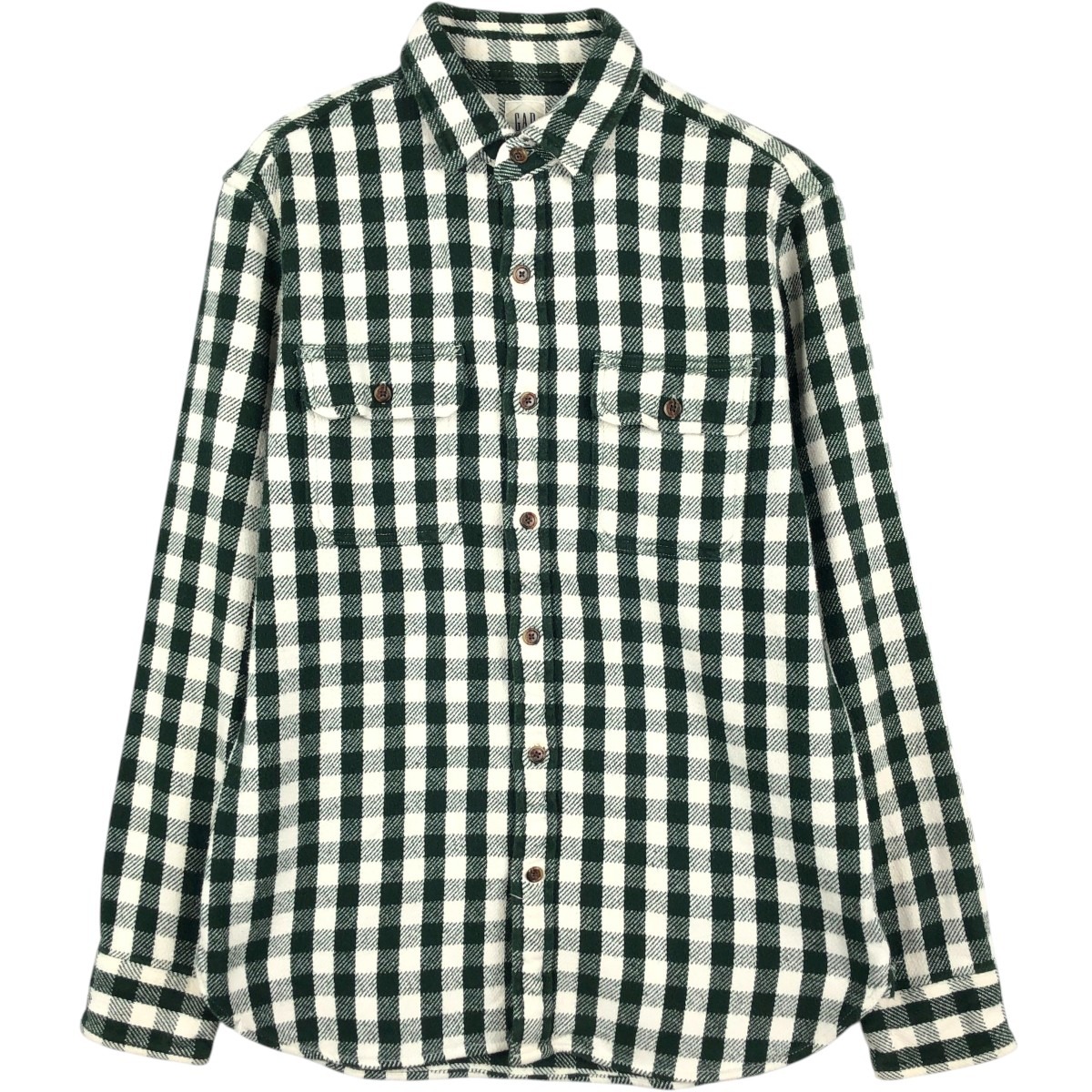 GAP/ギャップ 長袖 フランネルチェックシャツ