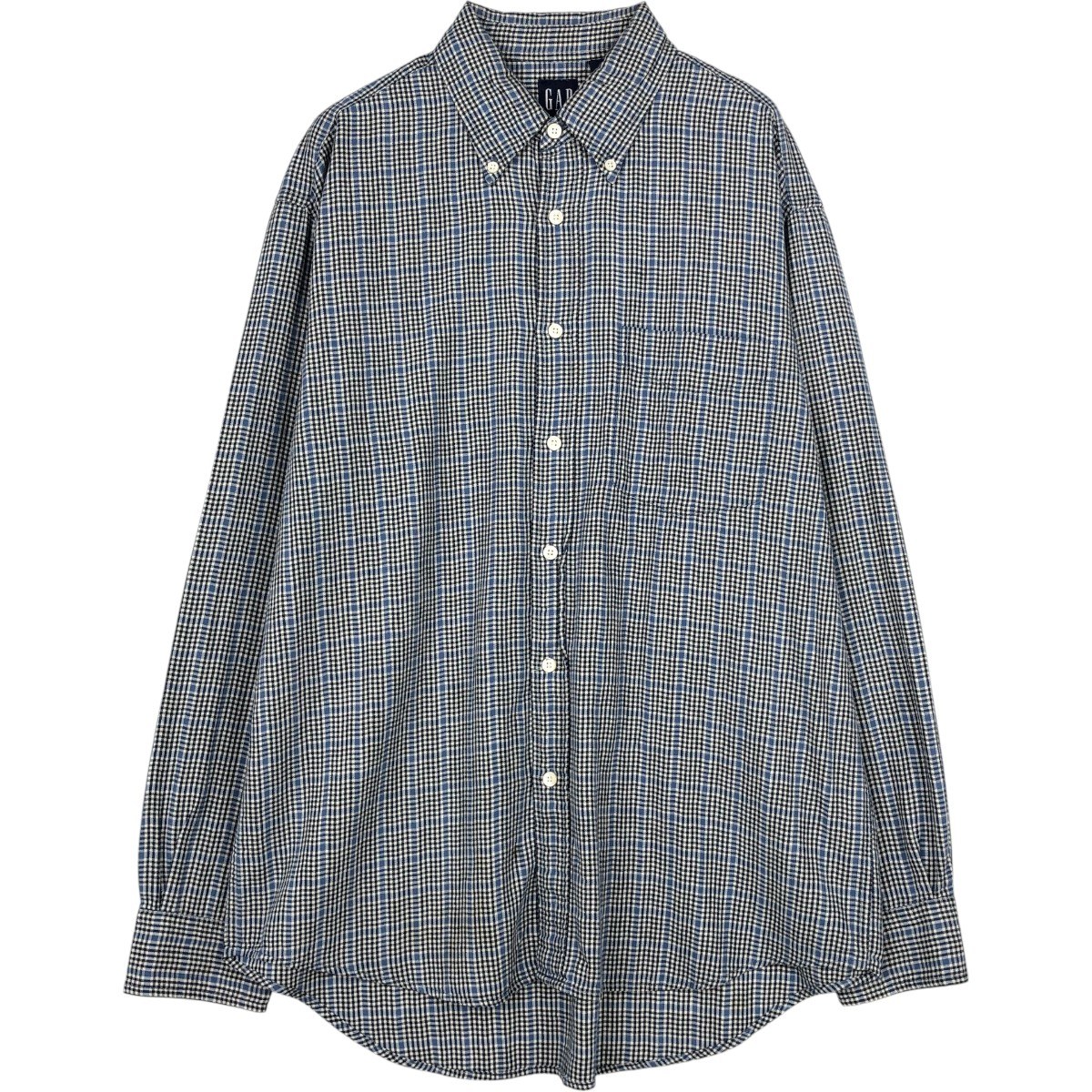 GAP/ギャップ オールドギャップ  長袖 ボタンダウンチェックシャツ
