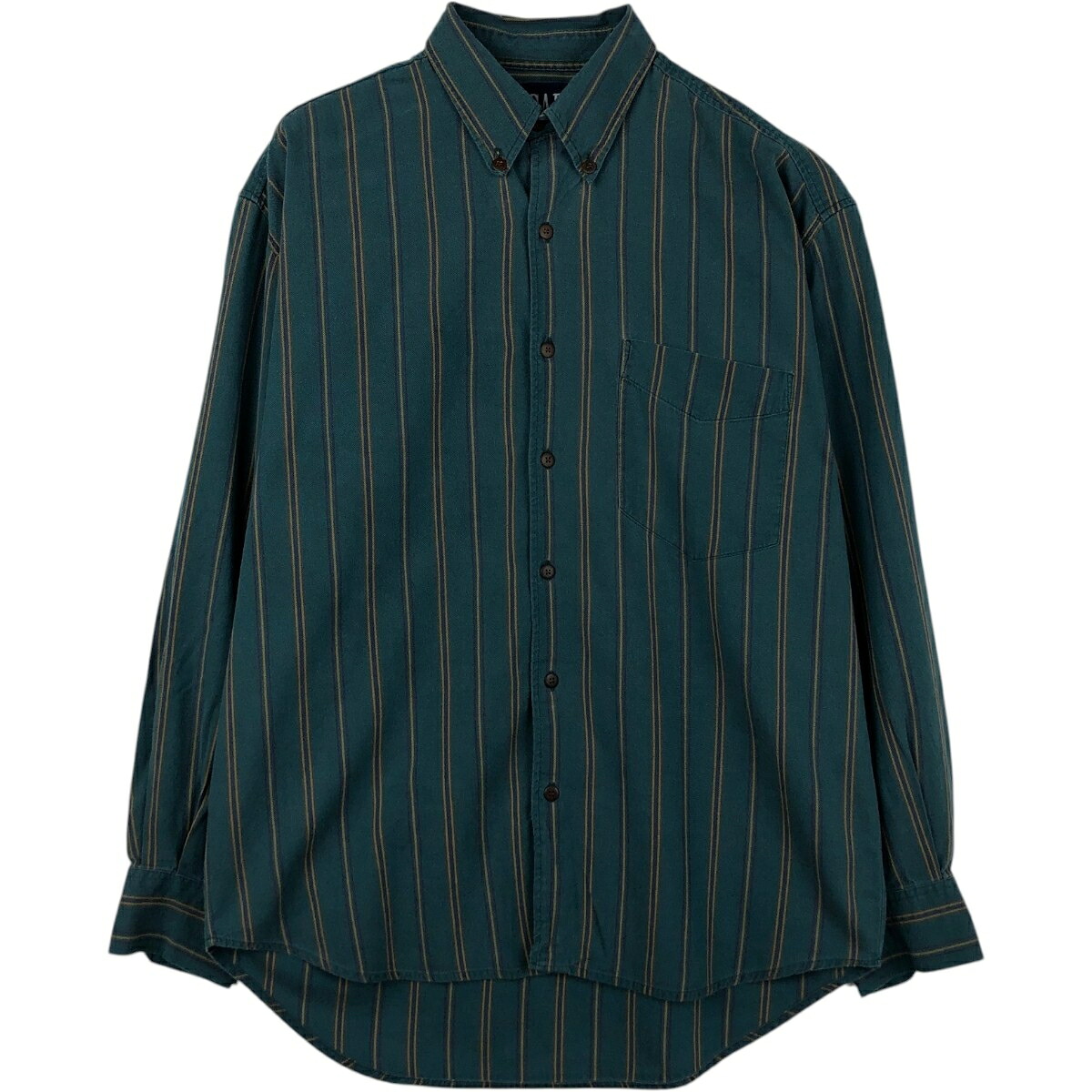 GAP/ギャップ オールドギャップ  長袖 ボタンダウンストライプシャツ
