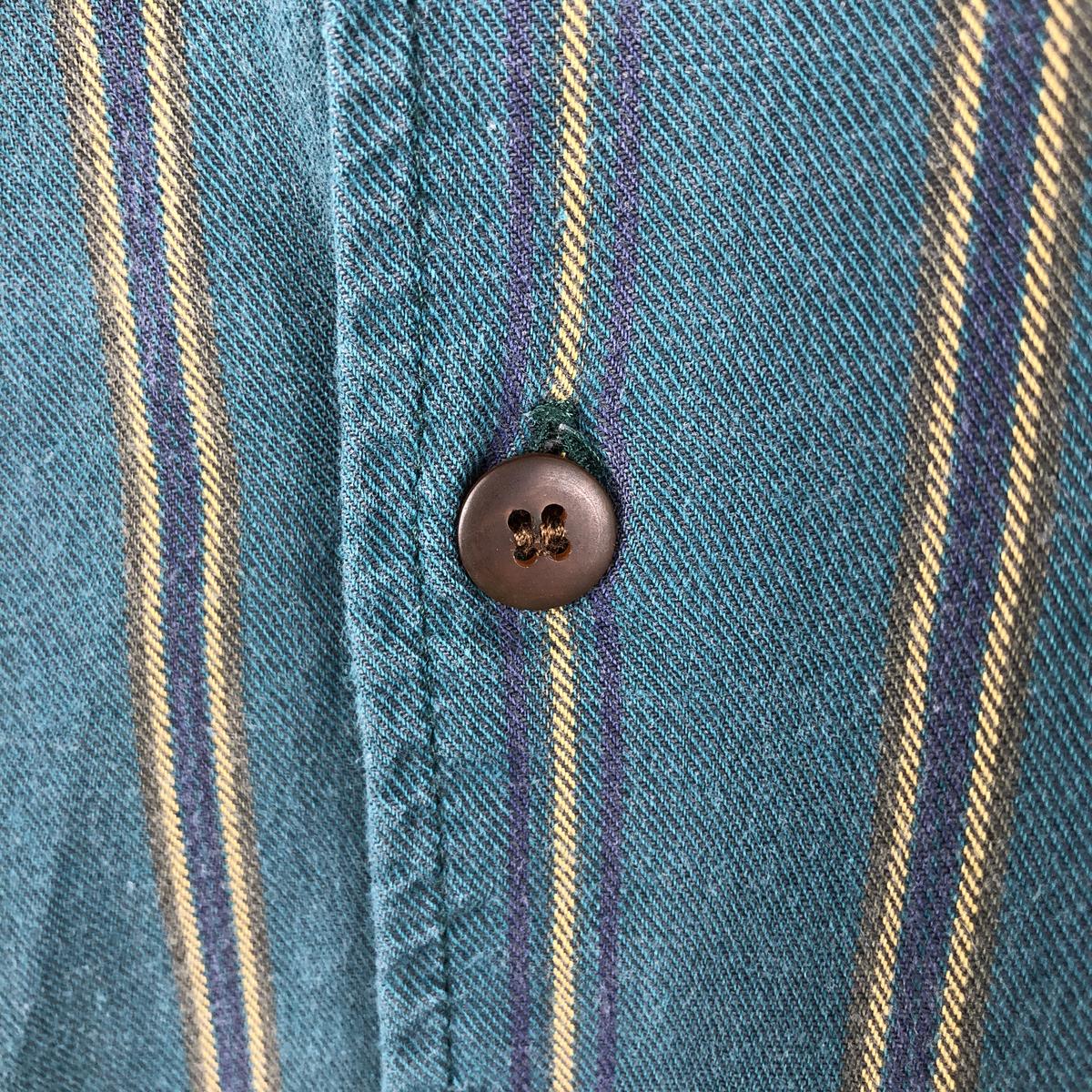 GAP/ギャップ オールドギャップ  長袖 ボタンダウンストライプシャツ