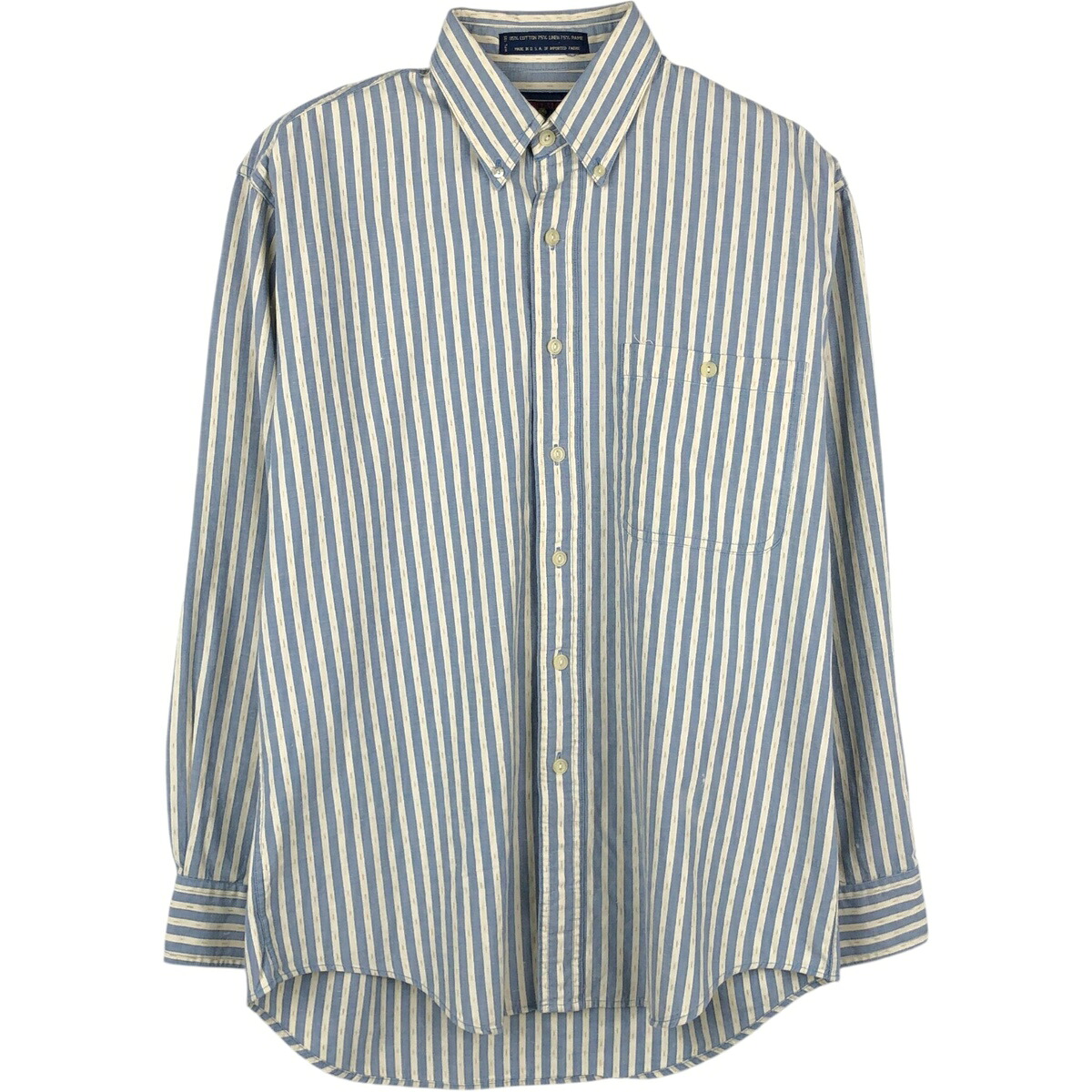 Ralph Lauren/ラルフローレン CHAPS チャップス 長袖 ボタンダウンストライプシャツ