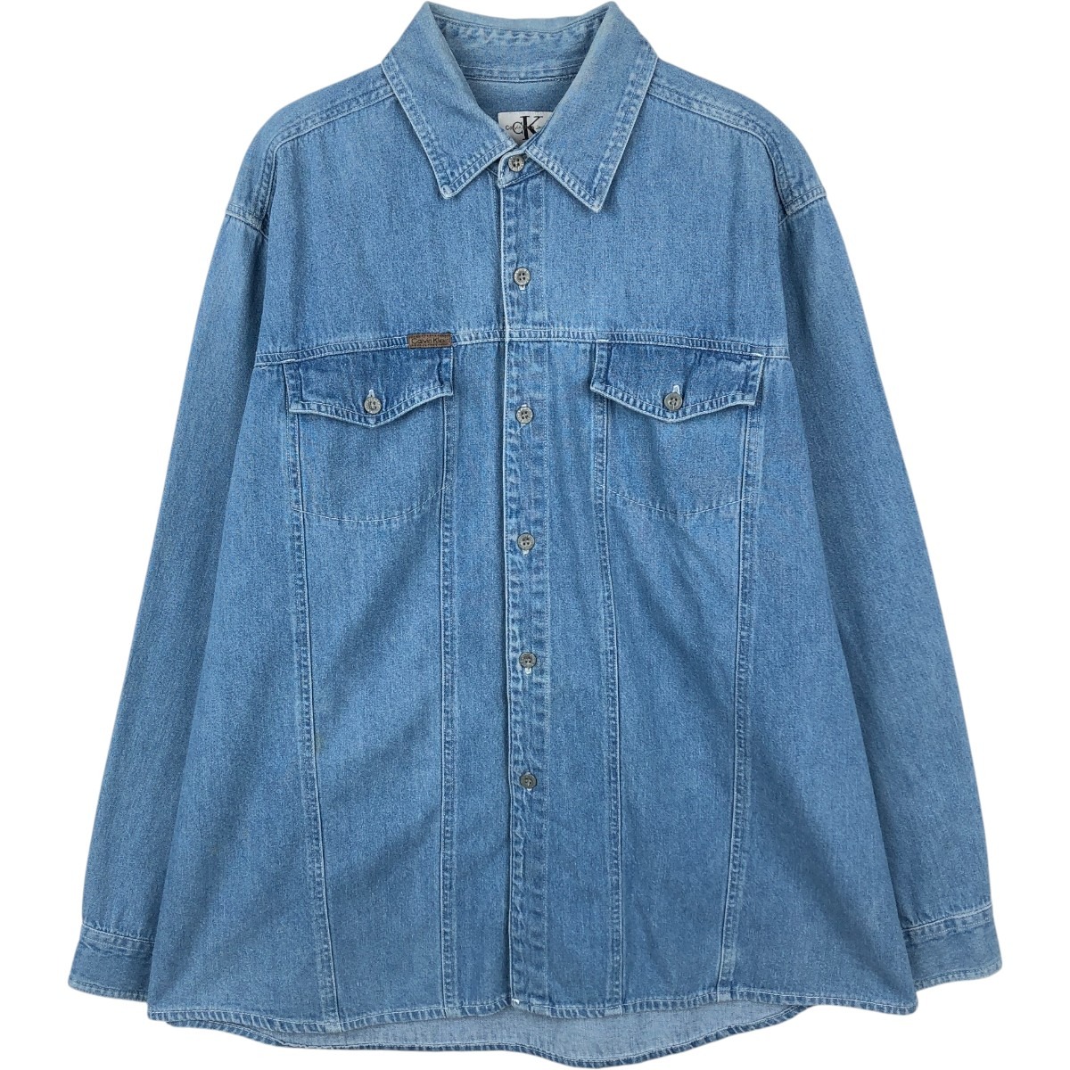 Calvin klein/カルバンクライン JEANS 長袖 デニムシャツ