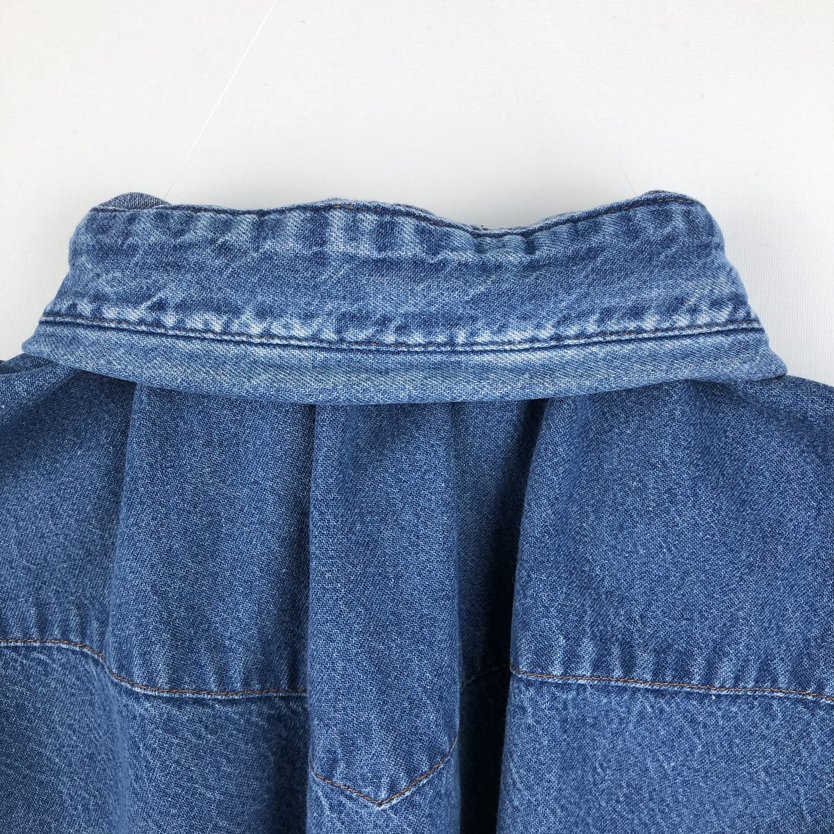 Wrangler/ラングラー 長袖 デニムウエスタンシャツ