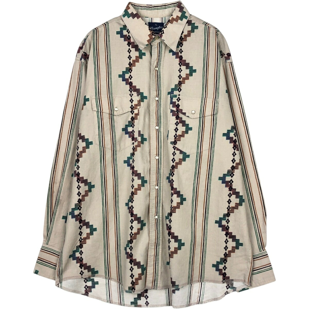 Wrangler/ラングラー WESTERN SHIRTS 長袖 ウエスタンシャツ
