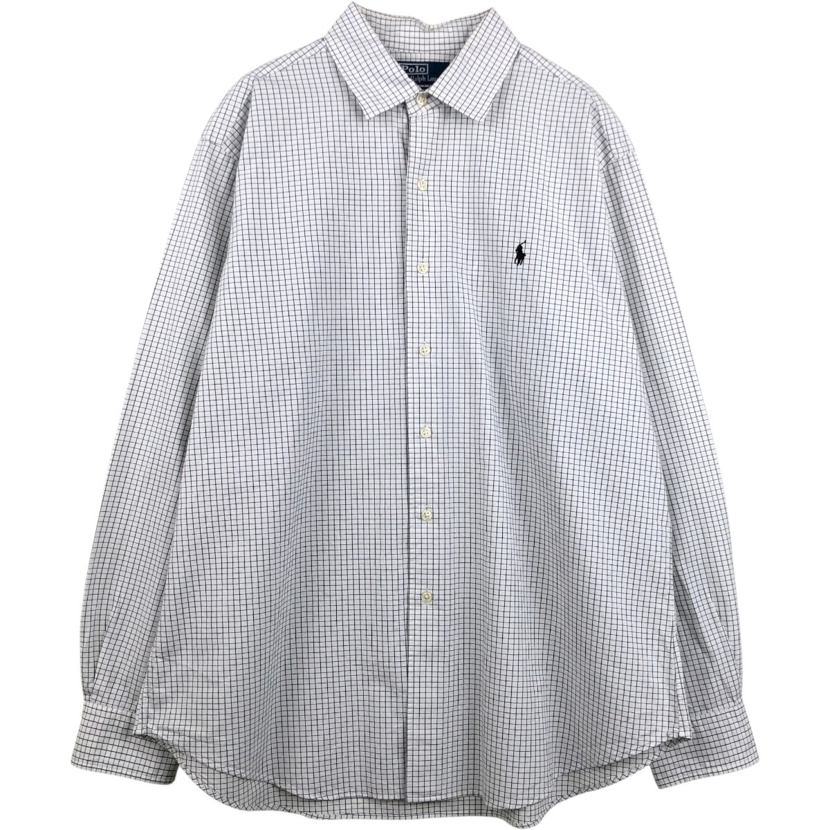 Ralph Lauren/ラルフローレン POLO by Ralph Lauren 長袖 コットンチェックシャツ