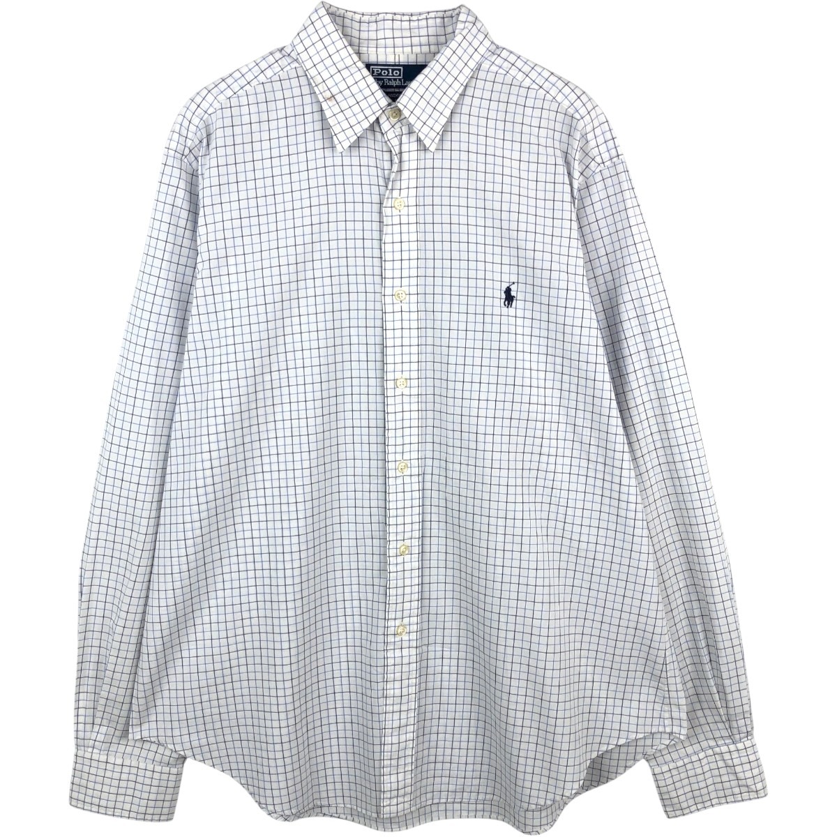 Ralph Lauren/ラルフローレン POLO by Ralph Lauren ANDREW 長袖 コットンチェックシャツ